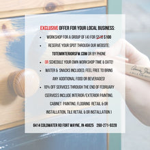 Load image into Gallery viewer, Local Business Workshop Offer January 2023