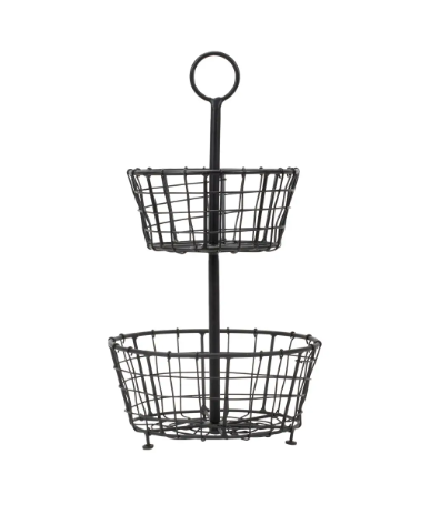 Tiered Metal Baskets