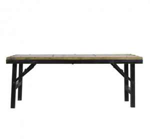 Iron Frame Coffee Table